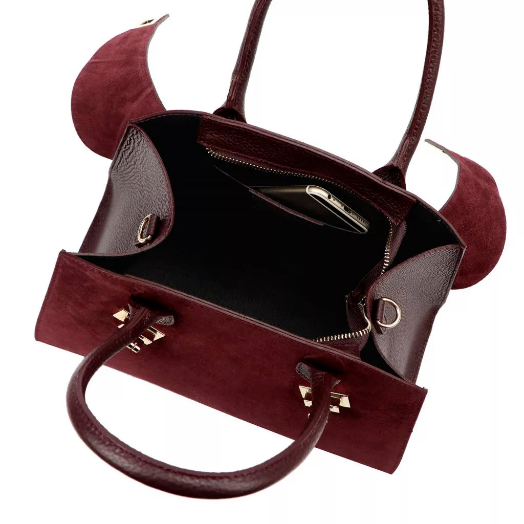 Luka 26-006 Burgunderrote Ledertasche