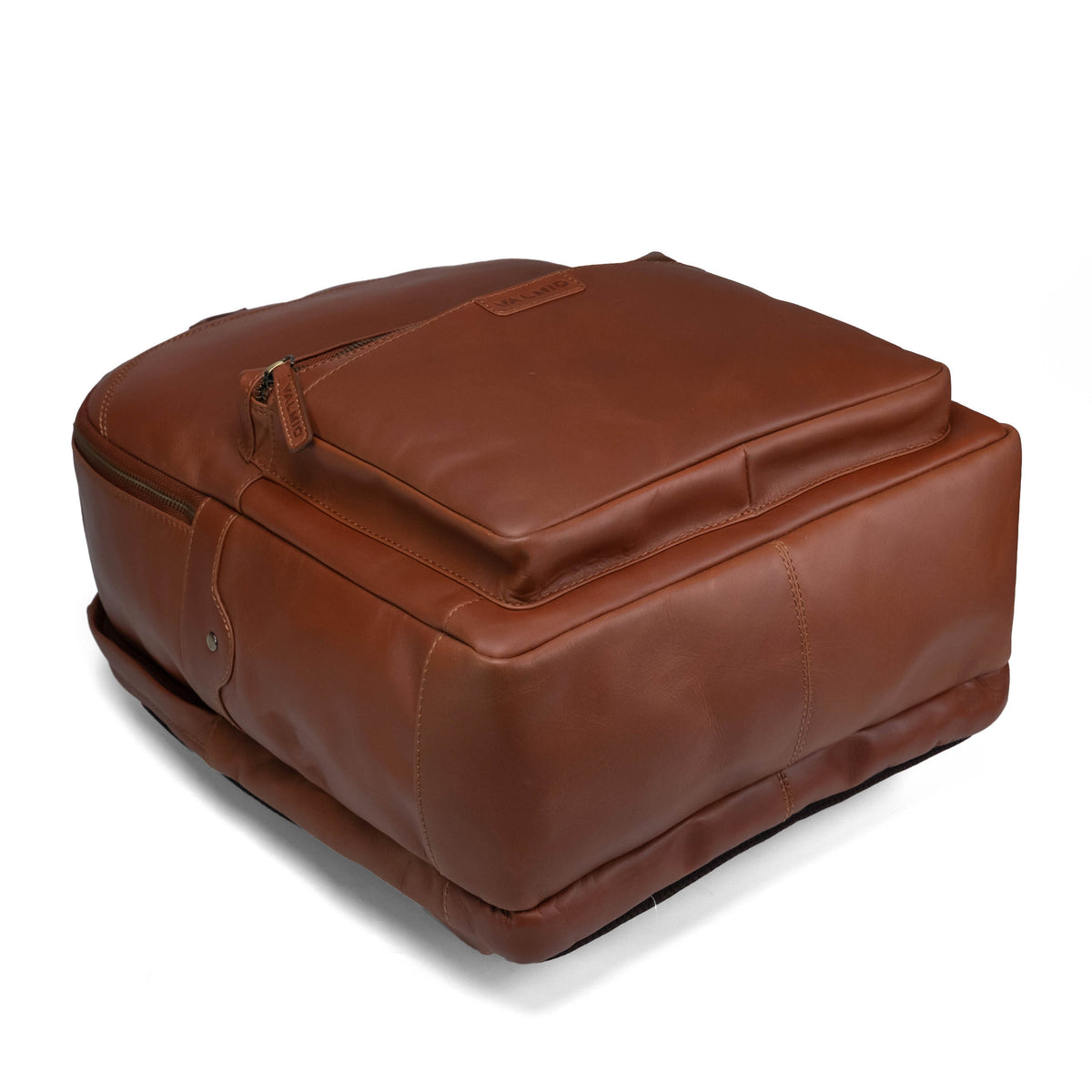 Valmio Royal Leather Backpack Cognac