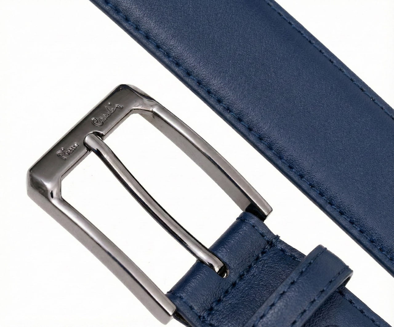 Men's leather belt Pierre Cardin 2506 NERO